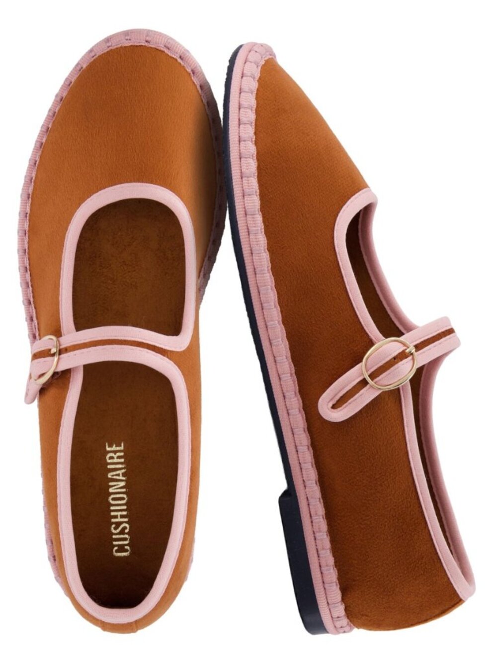Missy Mary Jane Ballet Flats for Women, Breathable Lightweight Womens Flats with